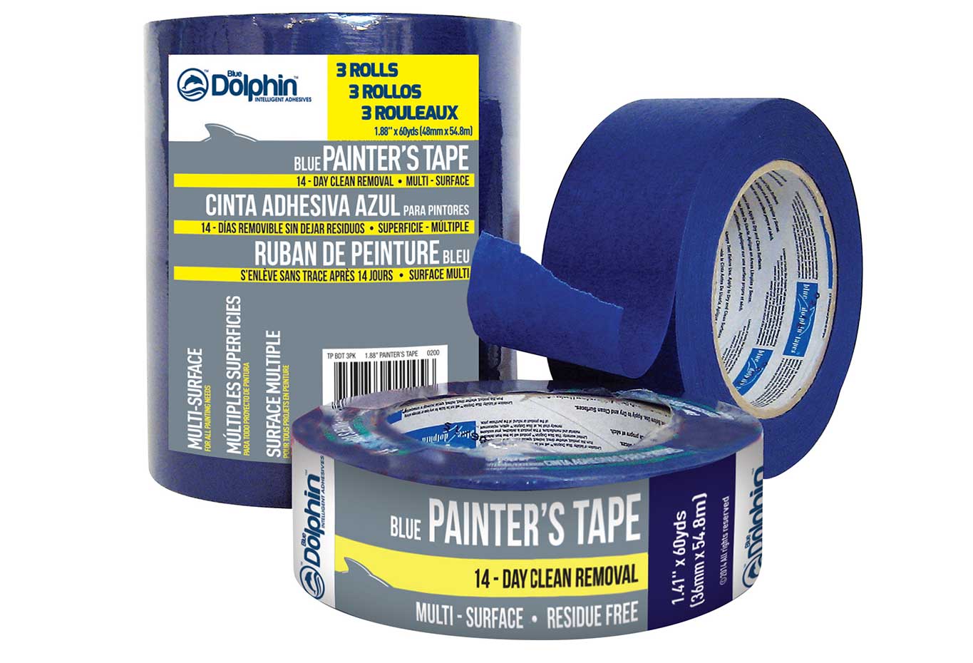 Blue Painter's Tape Multi Surface Masking Tape Painting - Temu
